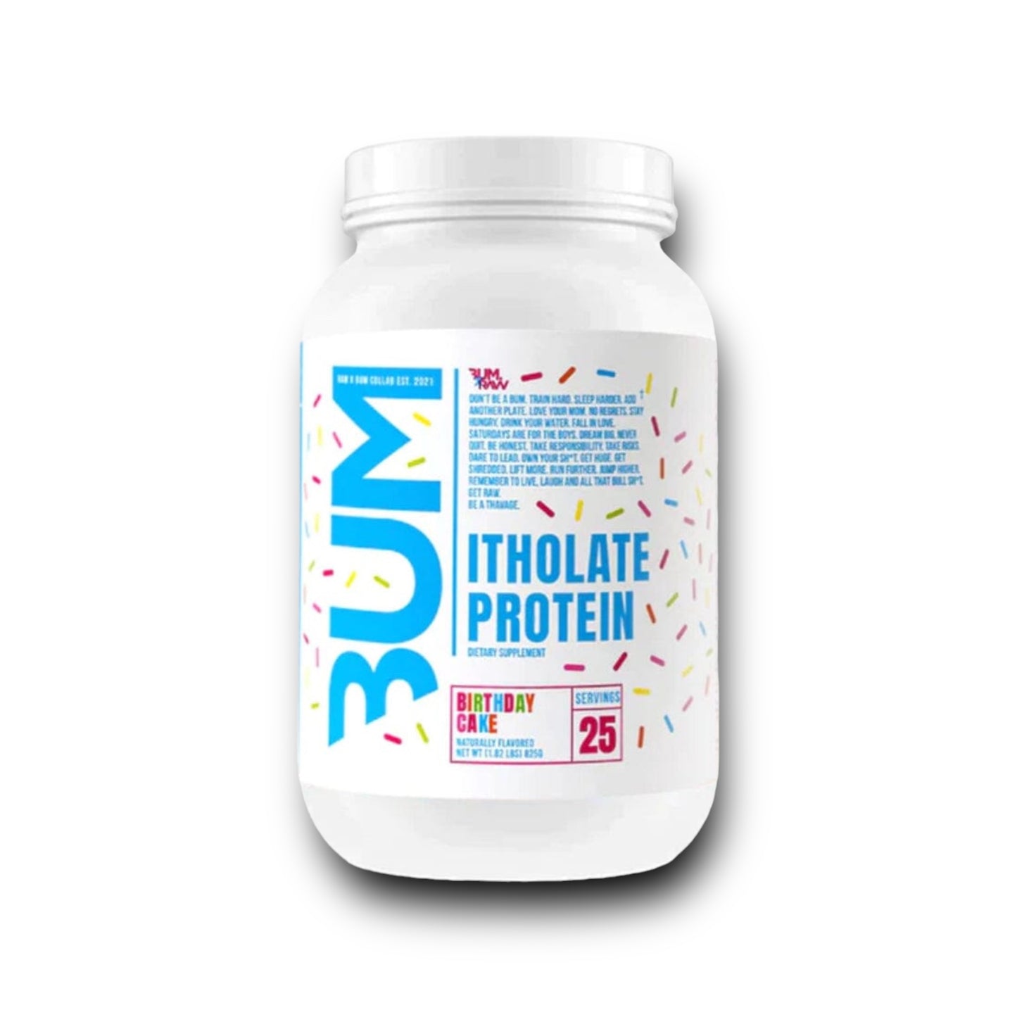 RAW BUM Itholate protein